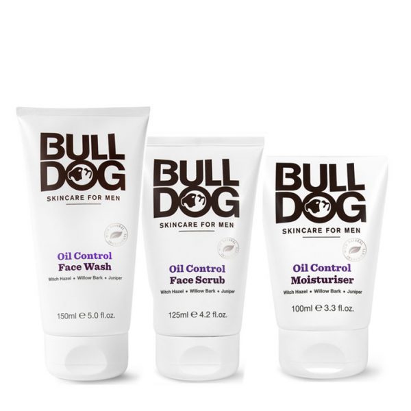 COMBO Sửa Rửa Mặt + Tẩy Tế Bào + Dưỡng Ẩm Bulldog Oil Control (Da Dầu)