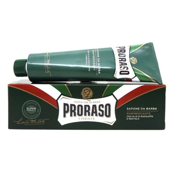 Kem Cạo Râu Proraso Shaving Cream Tube Nourish Green-1