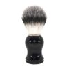 Cọ Cạo Râu Ubersuave Black & Chrome Handle Synthetic Bristle Shaving Brush