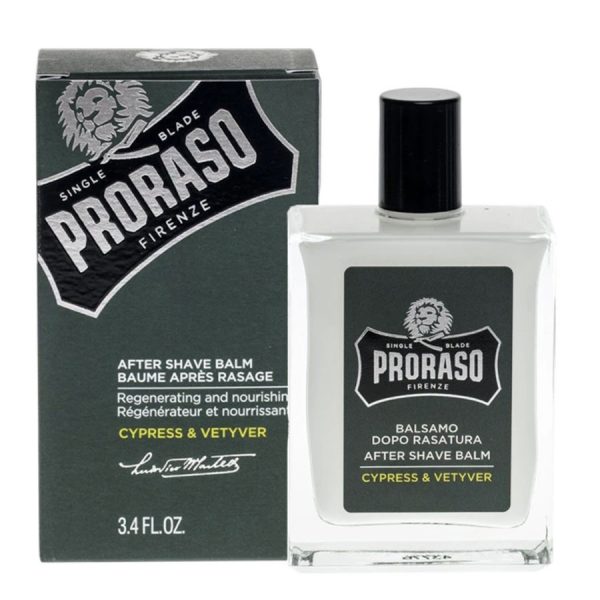 Dưỡng Da Sau Cạo Proraso Aftershave Balm Cypress & Vetyver (Acohol Free)-3