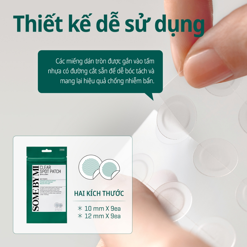Miếng Dán Ngừa Mụn Some By Mi Clear Spot Patch