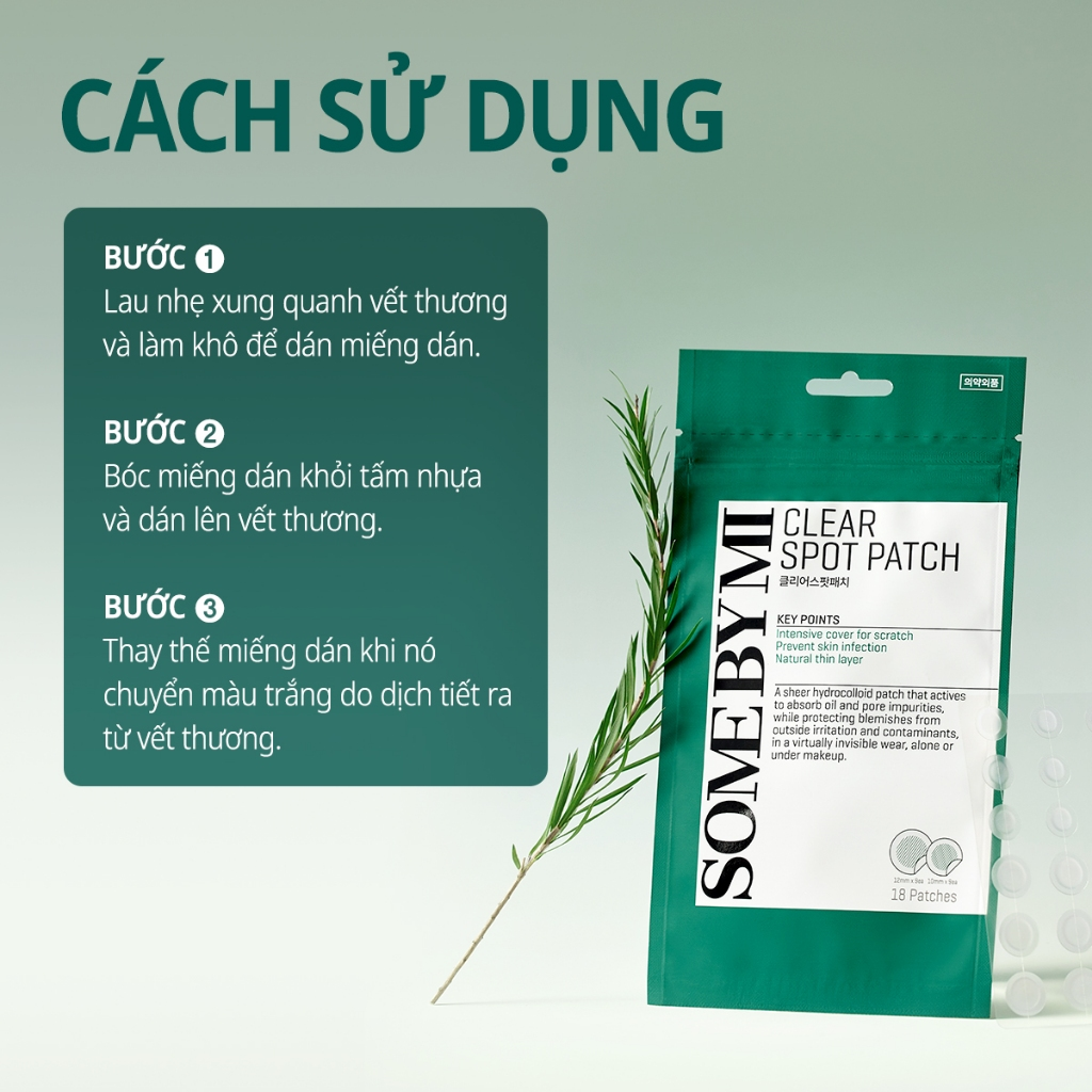 Miếng Dán Ngừa Mụn Some By Mi Clear Spot Patch