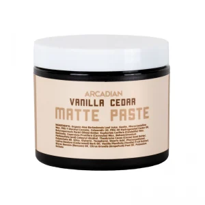 Arcadian Vanilla Cedar Matte Paste