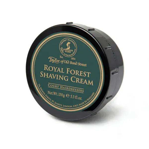 Xà Phòng Cạo Râu Taylor of Old Bond Street Royal Forest Shaving Cream Bowl 150g
