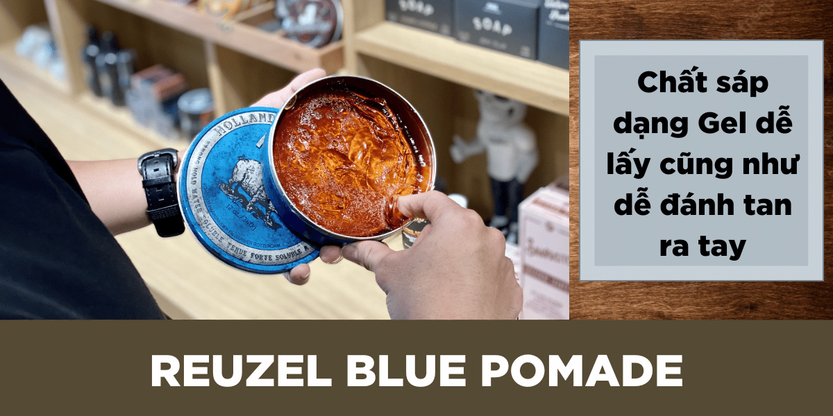 Reuzel Blue Pomade - Chất sáp
