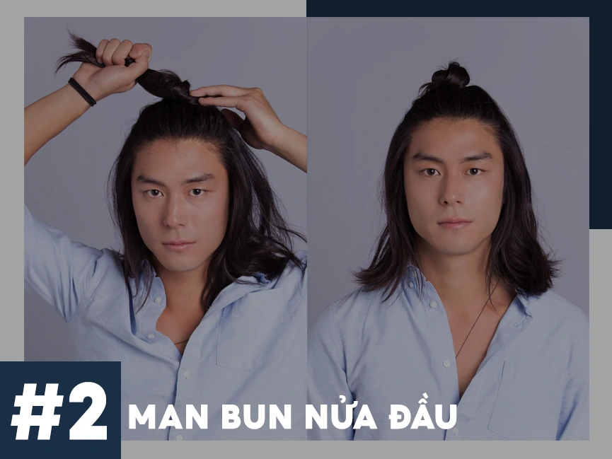4 cách buộc tóc Man Bun giúp bạn thêm nổi bật và lãng tử