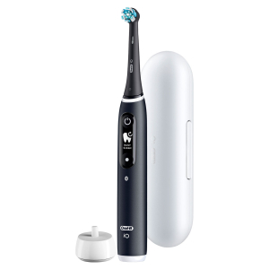 Oral-B iO Series 6 Electric Toothbrush, Black Lava