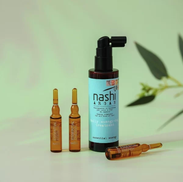 Xịt dưỡng chống rụng và mọc tóc Nashi Argan Daily Energizing Treatment