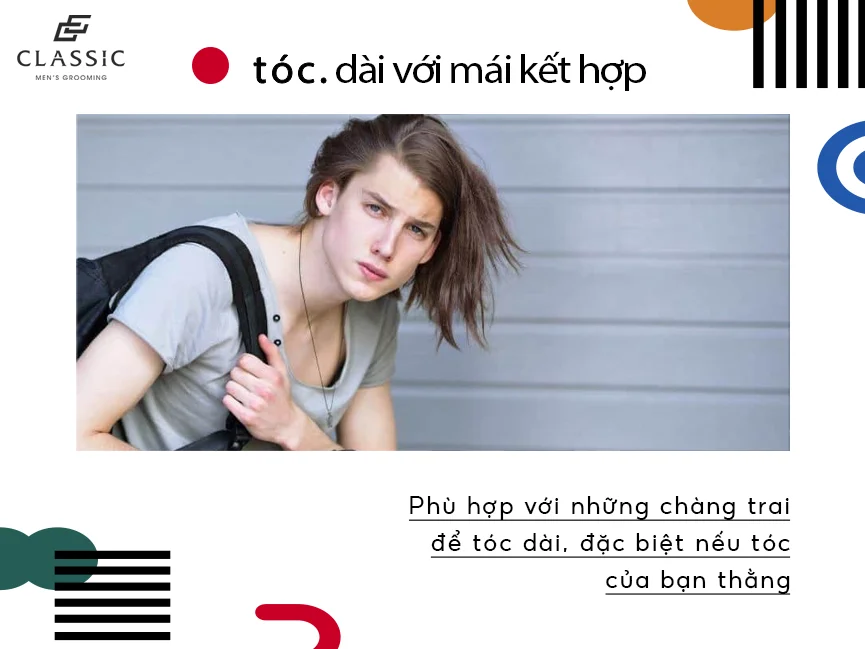 10 kiểu tóc nam dài lãng tử