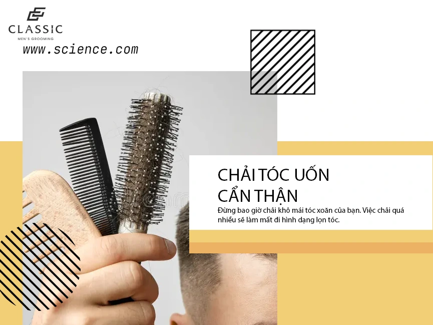 Chuyên gia bật mí cách chăm sóc tóc uốn nam tại nhà chuẩn salon  Nhà thuốc  FPT Long Châu