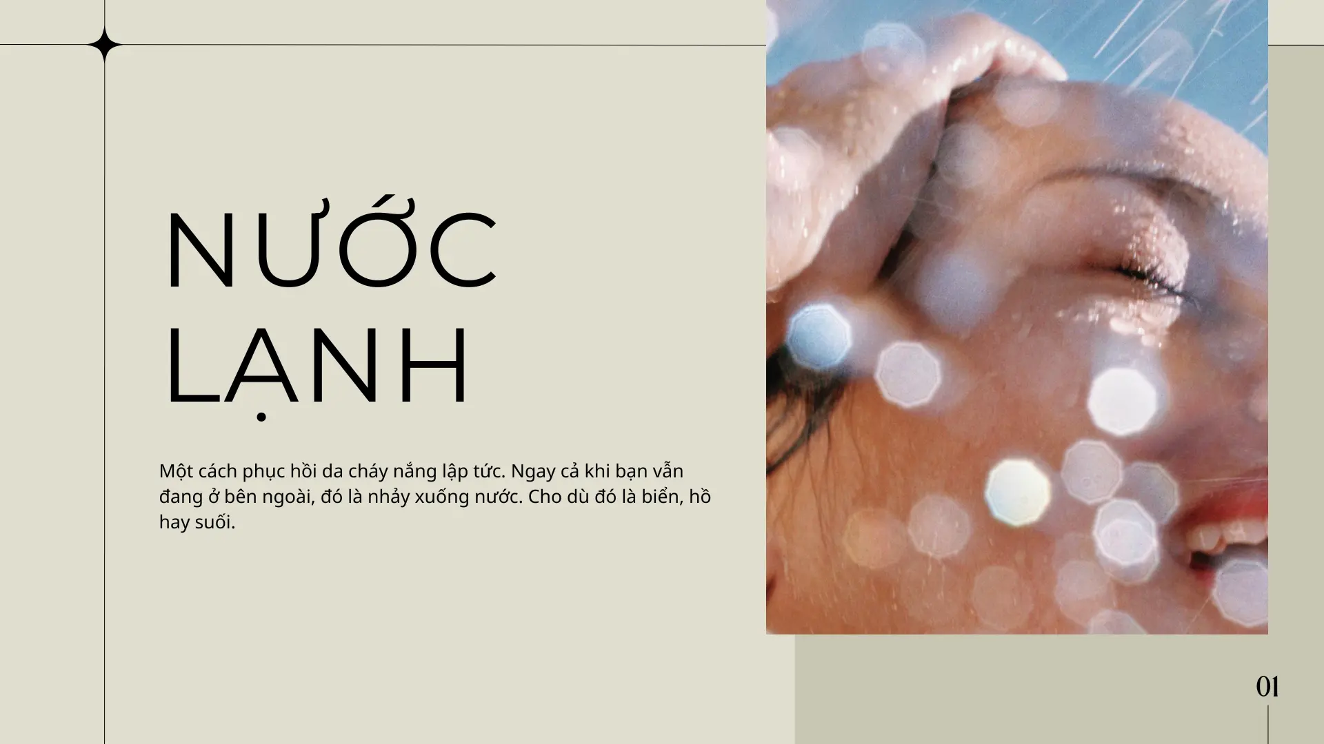 cách phục hồi da cháy nắng