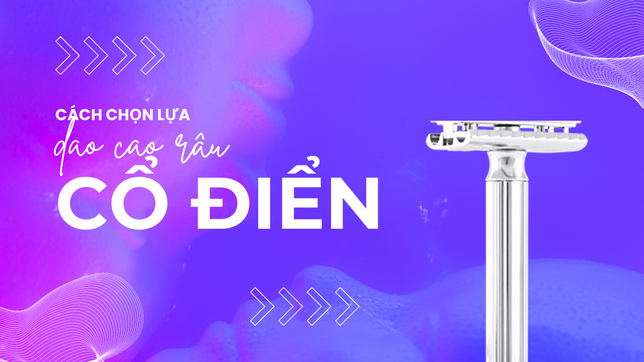 dao cạo râu cổ điển