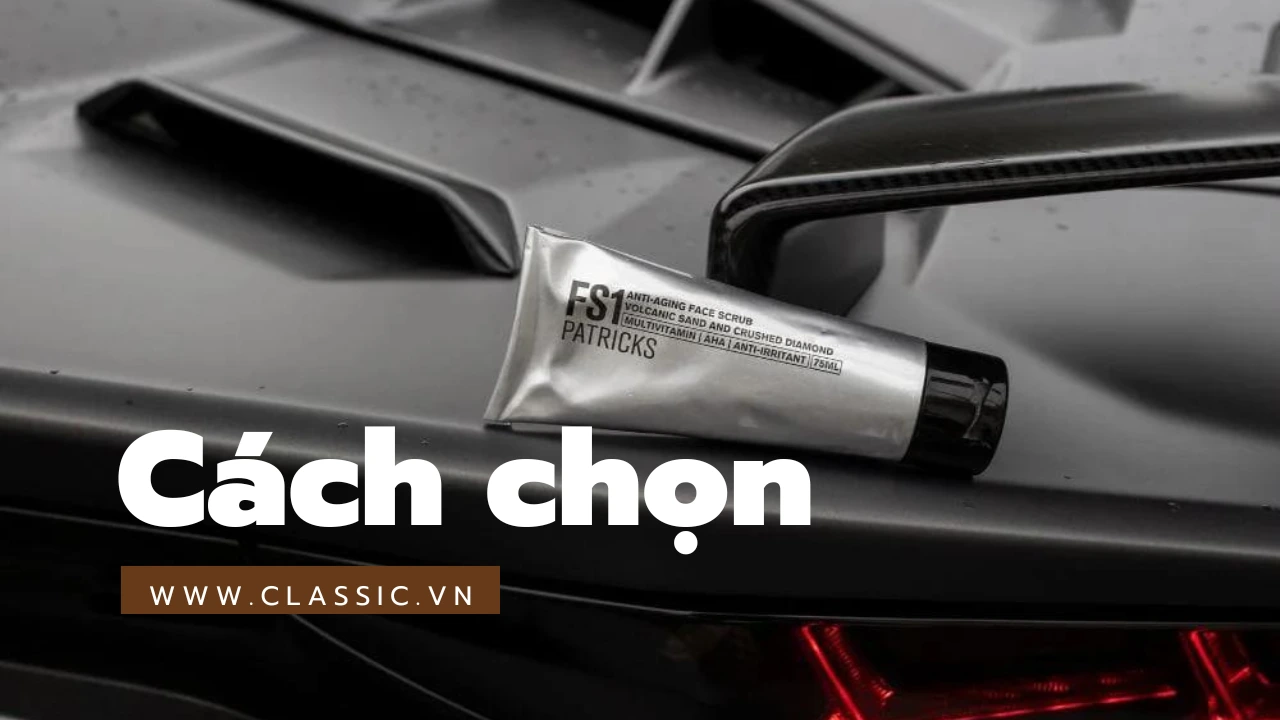 tẩy da chết cho nam da dầu mụn