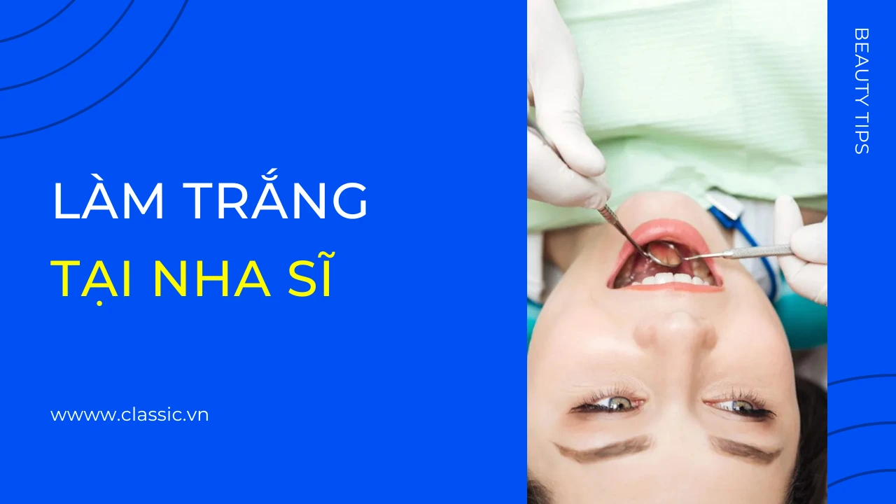 cách làm răng trắng khi bị ố vàng