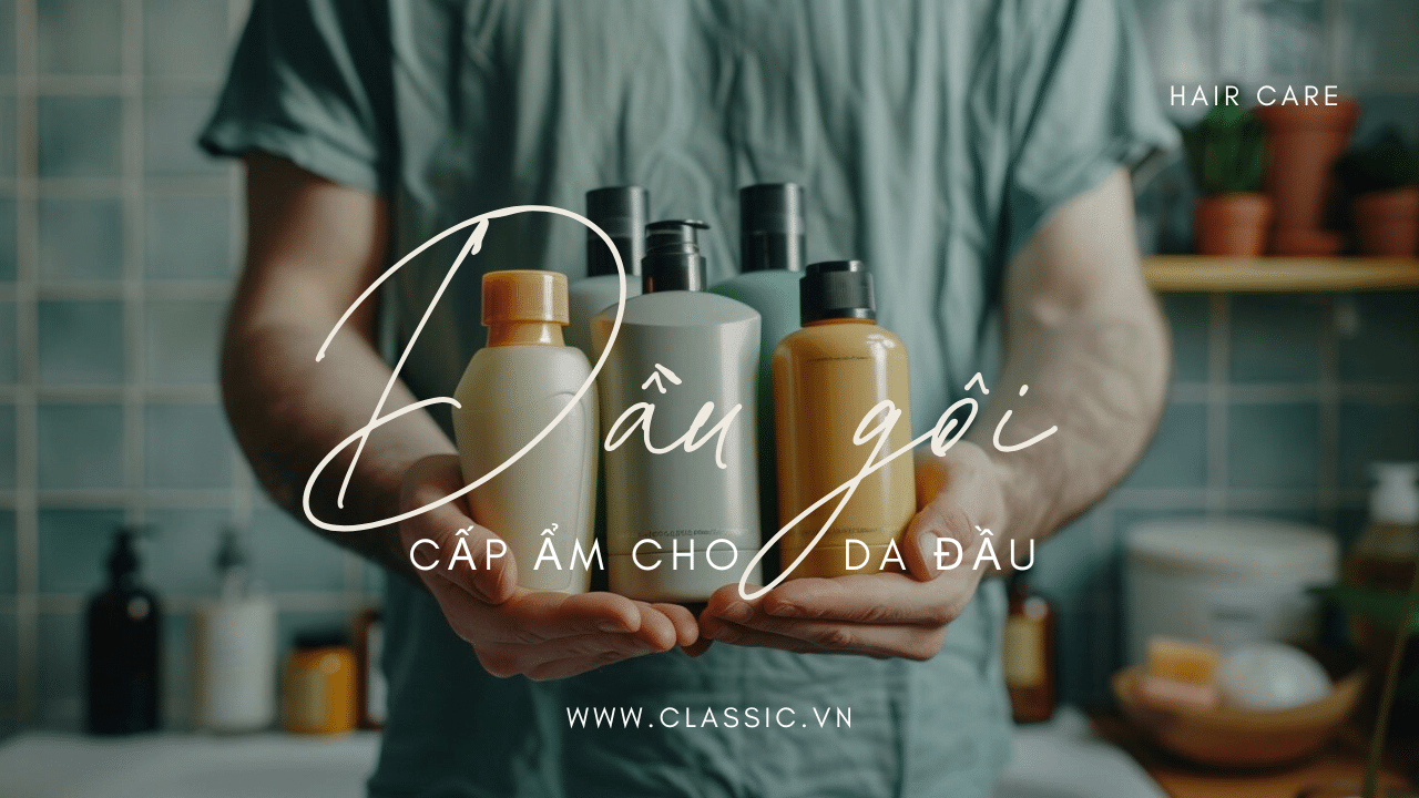dầu gội cấp ẩm cho da đầu