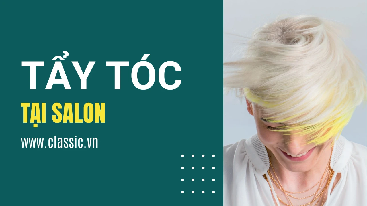 lưu ý khi tẩy tóc