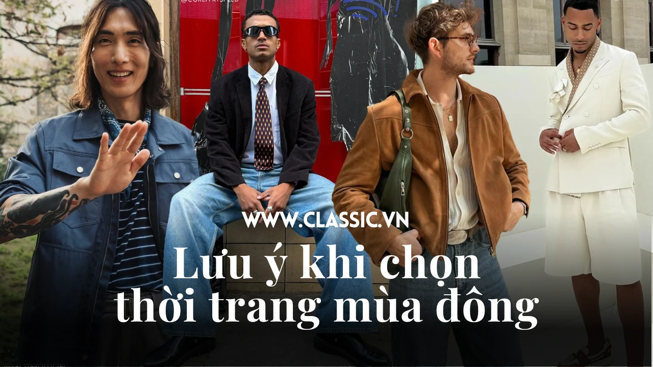 thời trang nam cho mùa đông