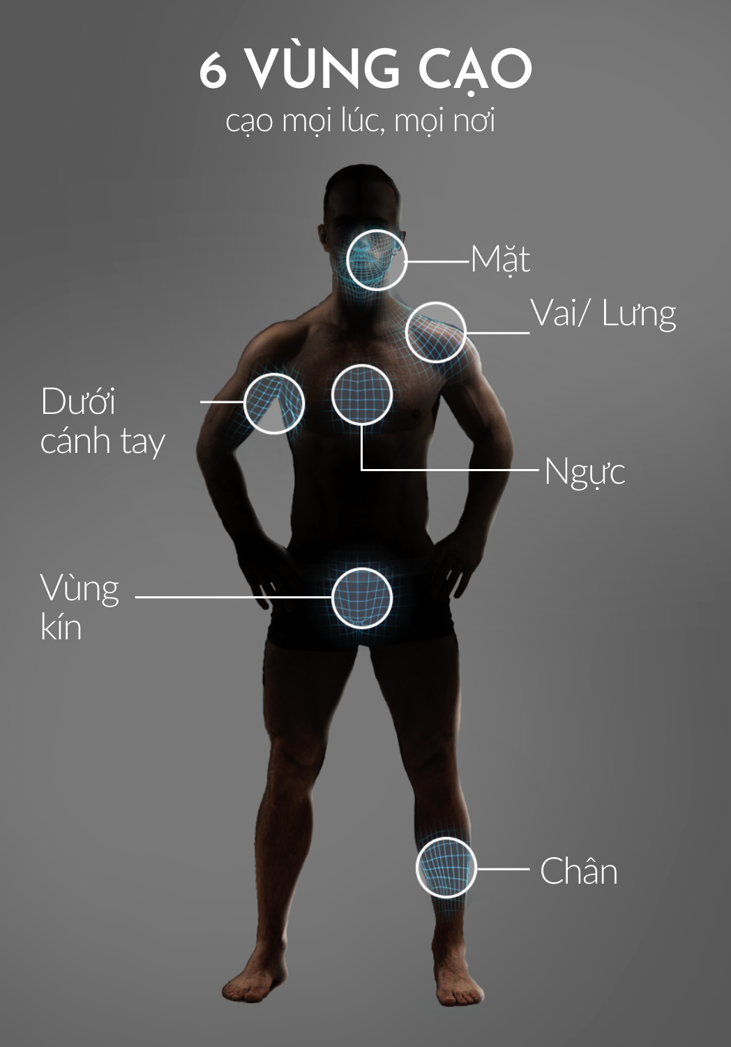 Tông đơ cạo đa năng Ubersuave Smooth Operator PRO - Ảnh 3