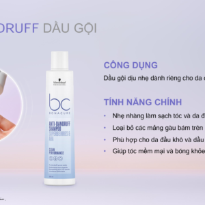 Dầu gội ngăn gàu Schwarzkopf BC Anti-Dandruff