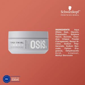 Gel giữ nếp tóc và tạo sóng xoăn Osis Tipsy Twirl