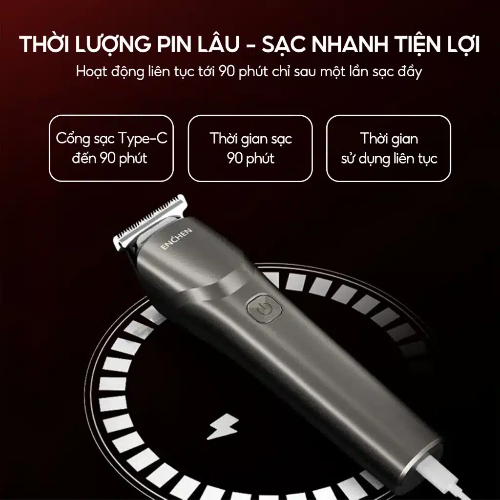 Tông đơ cắt tóc Enchen Beardo 2