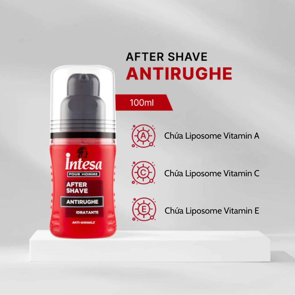 Dưỡng làm dịu da sau cạo râu Intesa Pour Homme After Shave