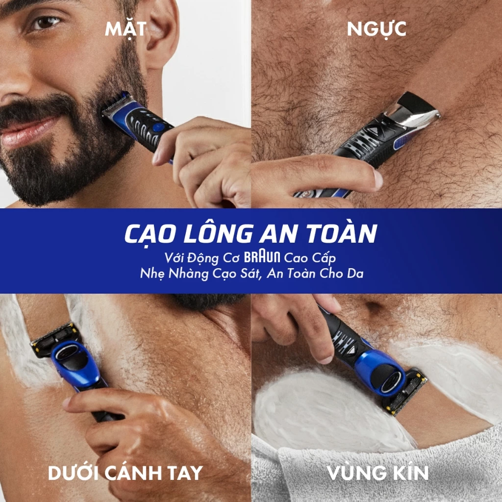Máy cạo 4in1 Gillette Styler
