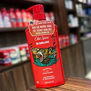 Dầu gội và xả 2in1 Old Spice Bearglove 650ml - Hướng dẫn cách sử dụng