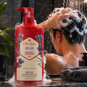 Dầu gội và xả 2in1 Old Spice Relax 650ml - Texture và chất sản phẩm