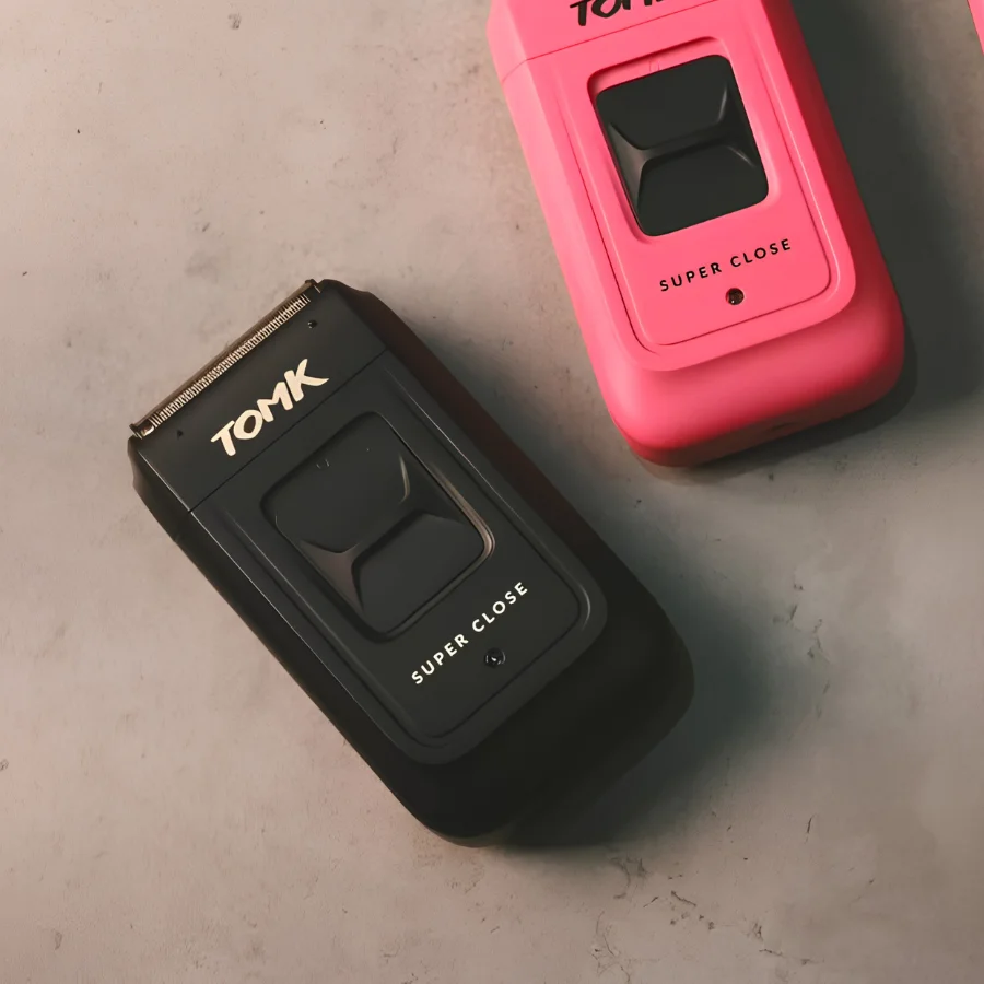 Hộp Cạo Khô Tomk Professional Super Close Shaver - Hình ảnh chi tiết bao bì