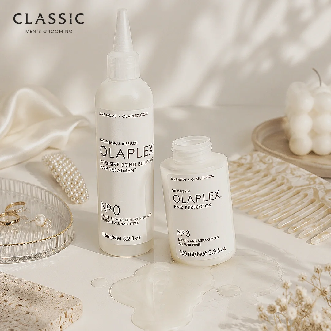 Texture chất sản phẩm Olaplex No 0 No 3 dạng lỏng và kem