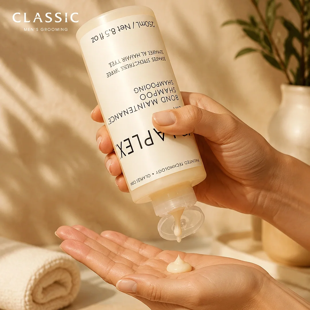 Texture chất dầu gội Olaplex No.4 khi sử dụng