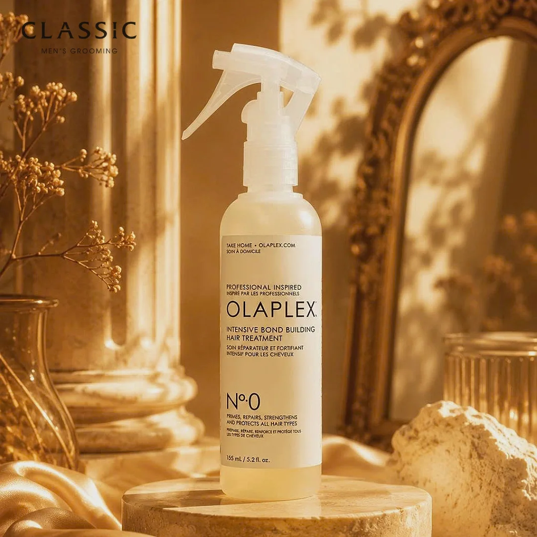 Texture chất lỏng Olaplex No.0 khi thoa lên tóc