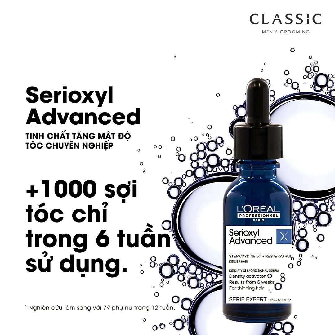 Tinh chất mọc tóc Loreal Professionnel Serioxyl Advanced - 30ml - Hướng dẫn cách sử dụng
