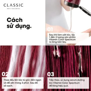 Dầu xả tóc nhuộm L’Oreal Vitamino Color Spectrum 200ml - Hướng dẫn cách sử dụng
