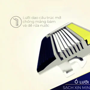 Dao cạo râu Dorco Pace 6 Plus - Hướng dẫn cách sử dụng