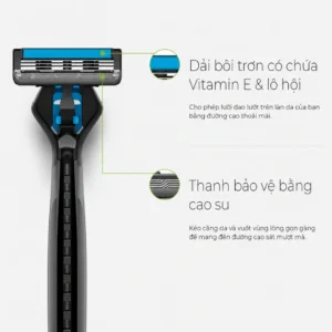 Dao cạo râu Dorco Pace 3 Cross - Hướng dẫn cách sử dụng