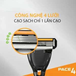 Dao cạo râu Dorco Pace 4 - Thành phần và công dụng