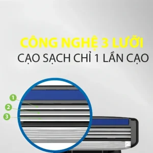 Lưỡi dao cạo râu Dorco Pace 3 Cross - Texture và chất sản phẩm