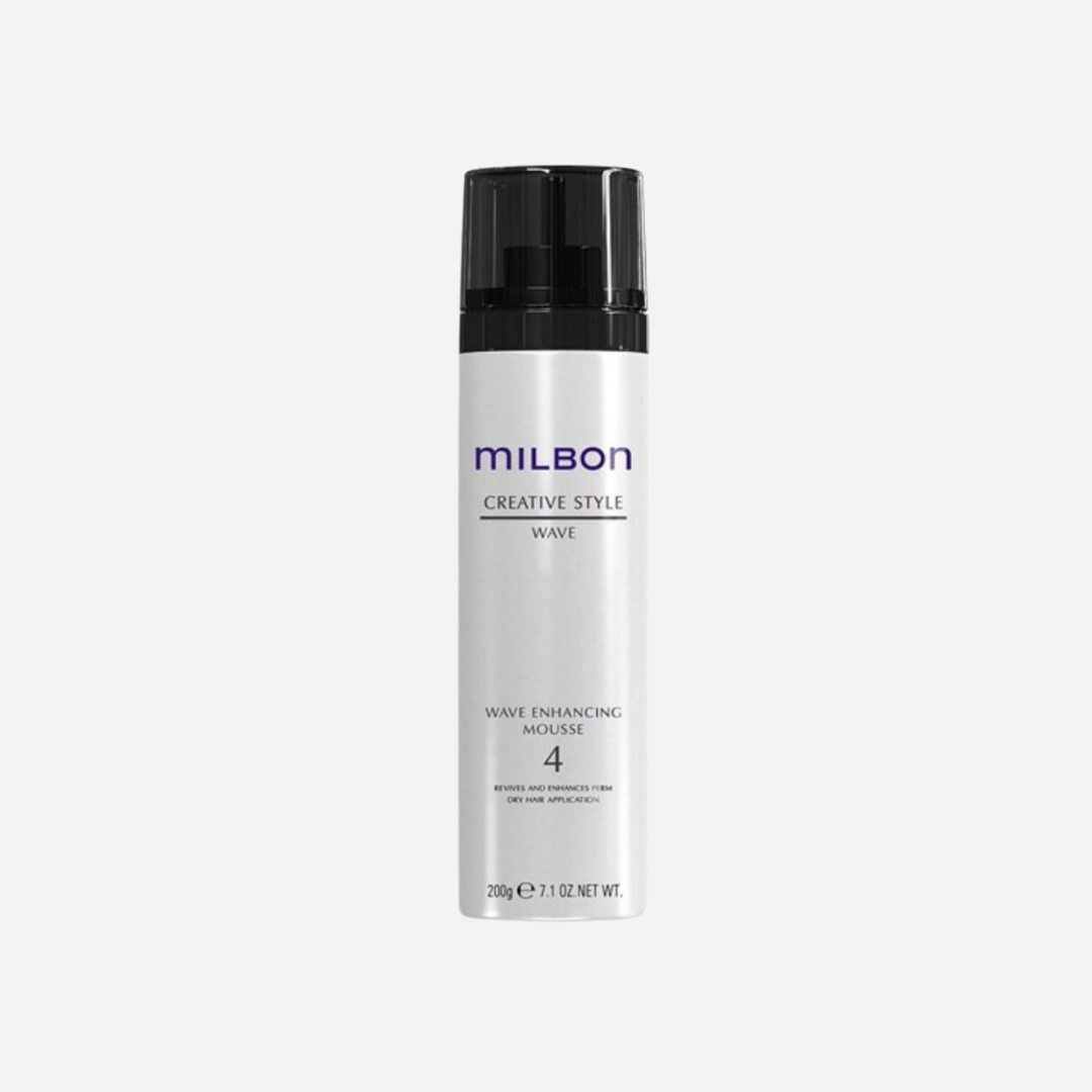 Bọt tạo kiểu tóc uốn Milbon Creative Style Wave Enhancing Mousse 4 200g