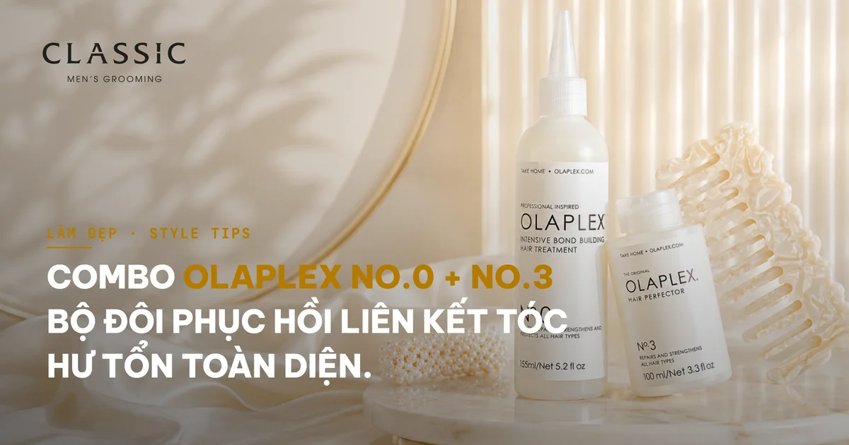 Olaplex no 0 no 3 Bộ đôi cứu tinh dành cho những mái tóc hư tổn - Thành phần và công dụng