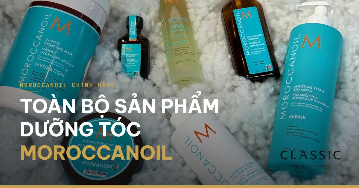 Moroccanoil chính hãng — Toàn bộ sản phẩm dưỡng tóc Moroccanoil - Thành phần và công dụng