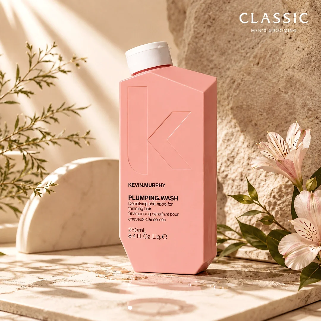 Bao bì chi tiết bộ Kevin Murphy Plumping Wash và Rinse