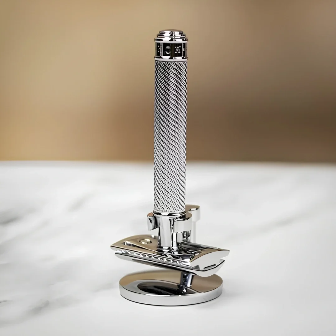 Bộ Sản Phẩm Cạo Râu MÜHLE TRADITIONAL Shaving Set Razor & Holder - Texture và chất sản phẩm