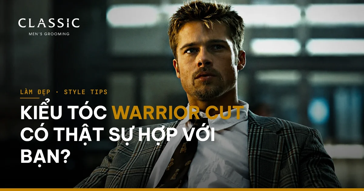 Cách tạo kiểu & vuốt Warrior Cut giữ nếp cả ngày - Hình ảnh chi tiết bao bì