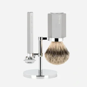 Bộ Sản Phẩm Cạo Râu MÜHLE HEXAGON Shaving Set Designed By Mark Braun - Hướng dẫn cách sử dụng