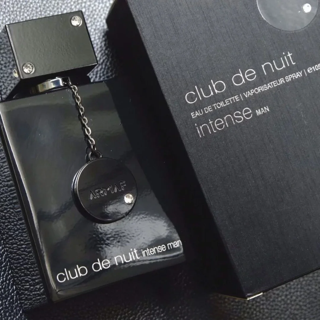 Bao bì hộp nước hoa Club de Nuit Intense Man chi tiết