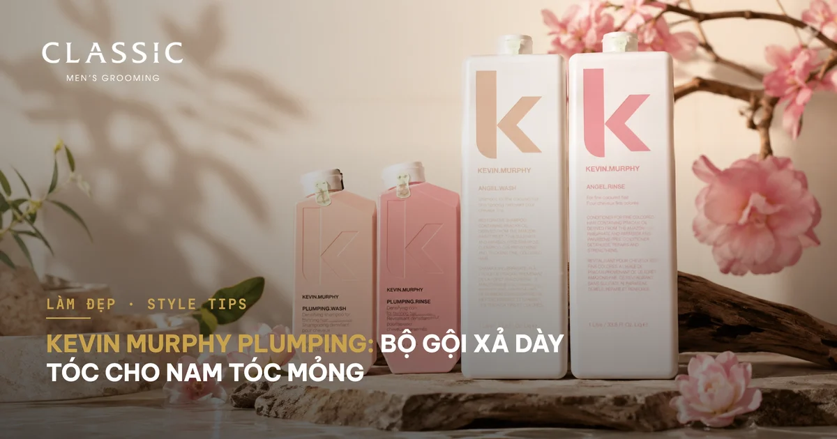 Kevin Murphy Plumping: bộ gội xả dày tóc cho nam tóc mỏng - Thành phần và công dụng