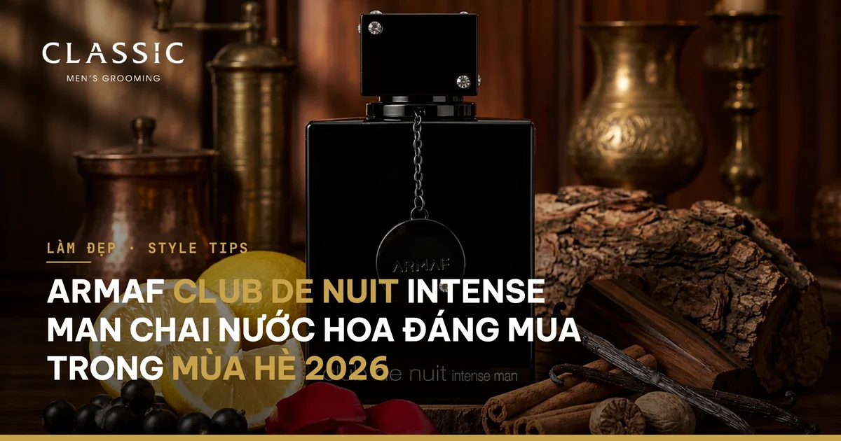 Armaf Club de Nuit Intense Man Chai Nước Hoa đáng mua trong mùa hè 2026 - So sánh kích thước thực tế