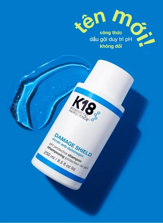 Dầu gội bảo vệ pH K18 Damage Shield 250ml - Texture và chất sản phẩm